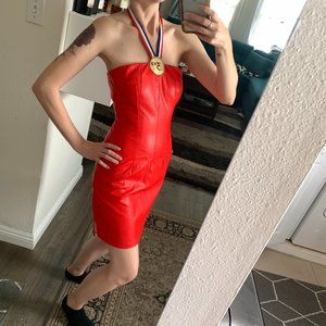 Fashion Brand Company Red Third Place Dress